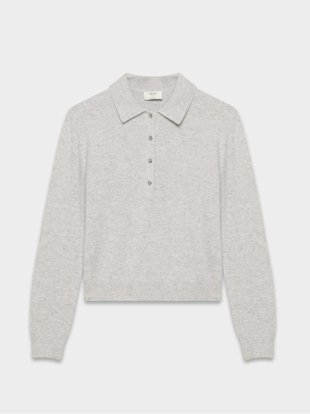 Aritzia Bare Cashmere Provenance Polo Sweater  (BNWOT)